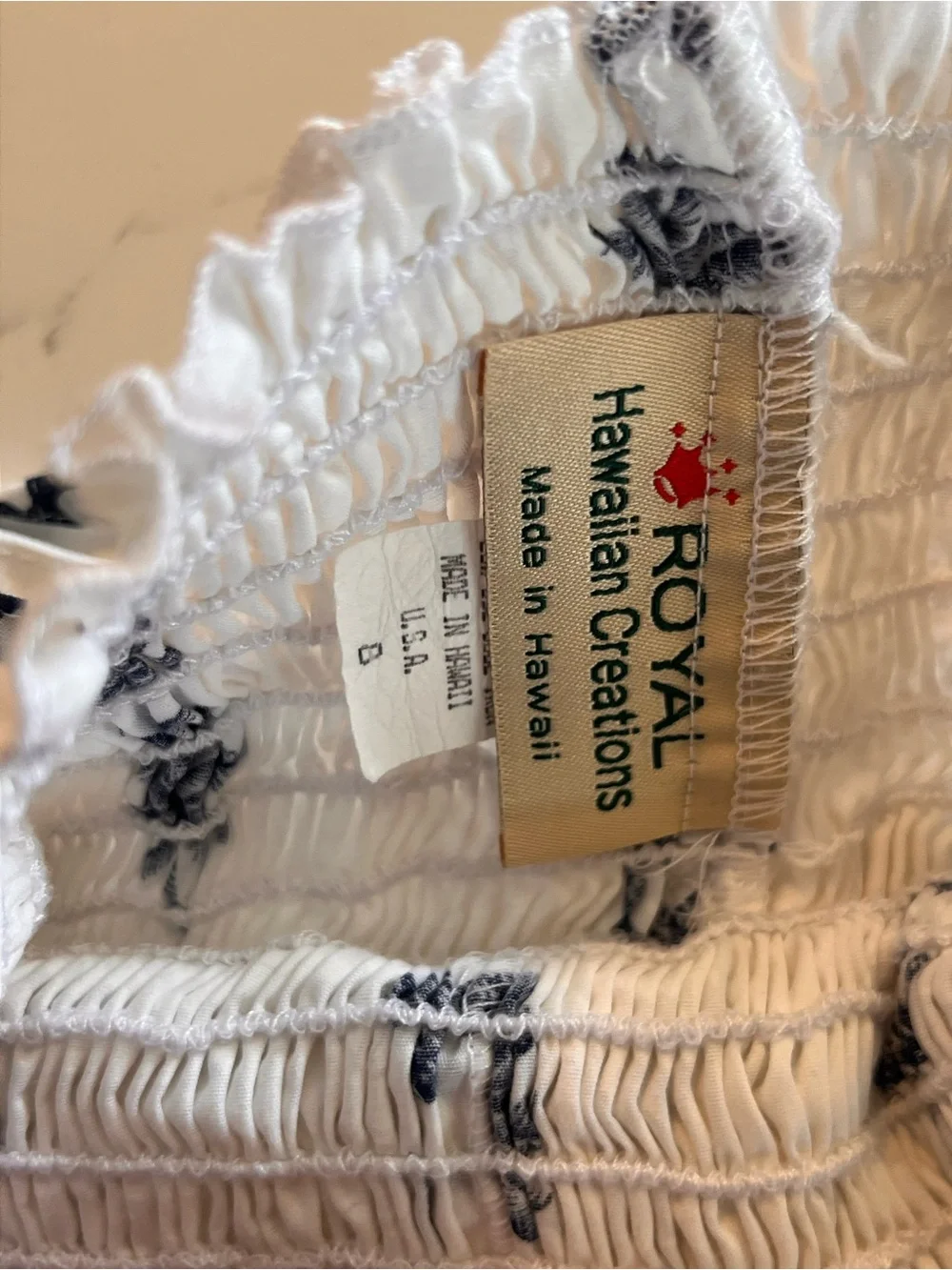 Vintage Royal Hawaiian Creations girls dress size 8